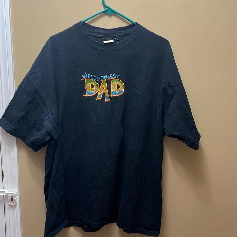Father's Day World's Best Dad T-Shirt Size XL